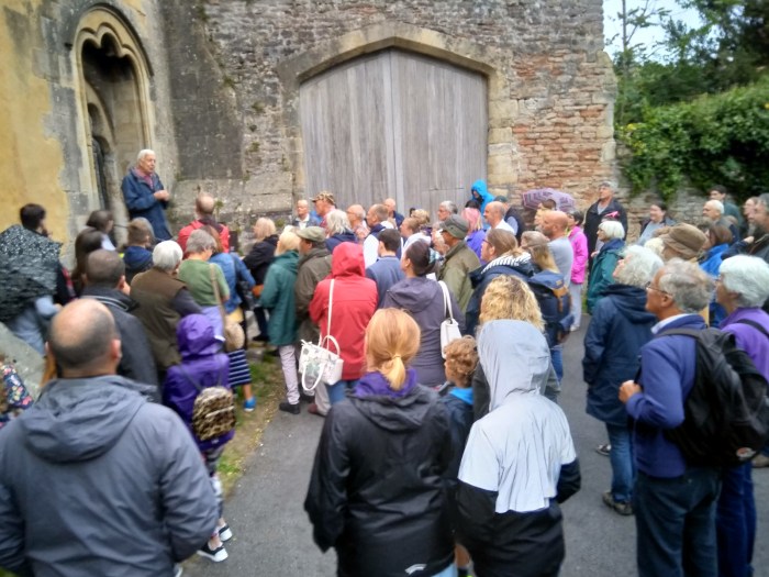 Over 100 people attended Dave's Walk for SWT in Wells on 27th August 2019.