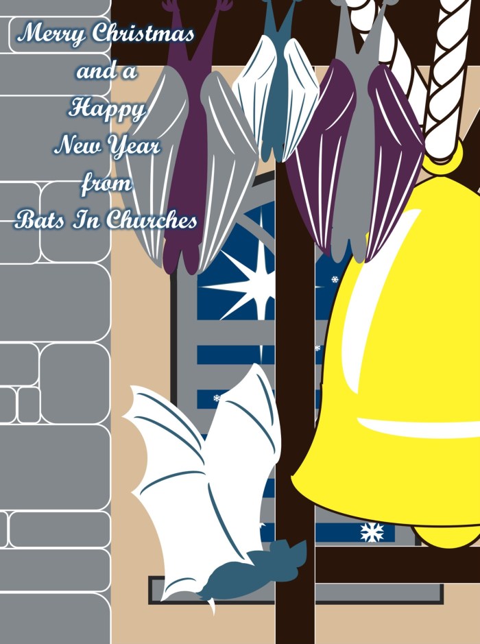 Merry Christmas from Bats in Churches 2022