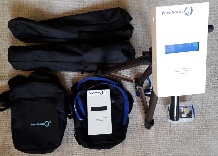 Peersonic bat detectors from Bats in Churches project