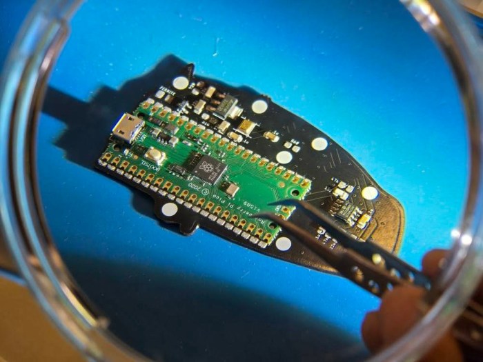 Close work building a Griff mic